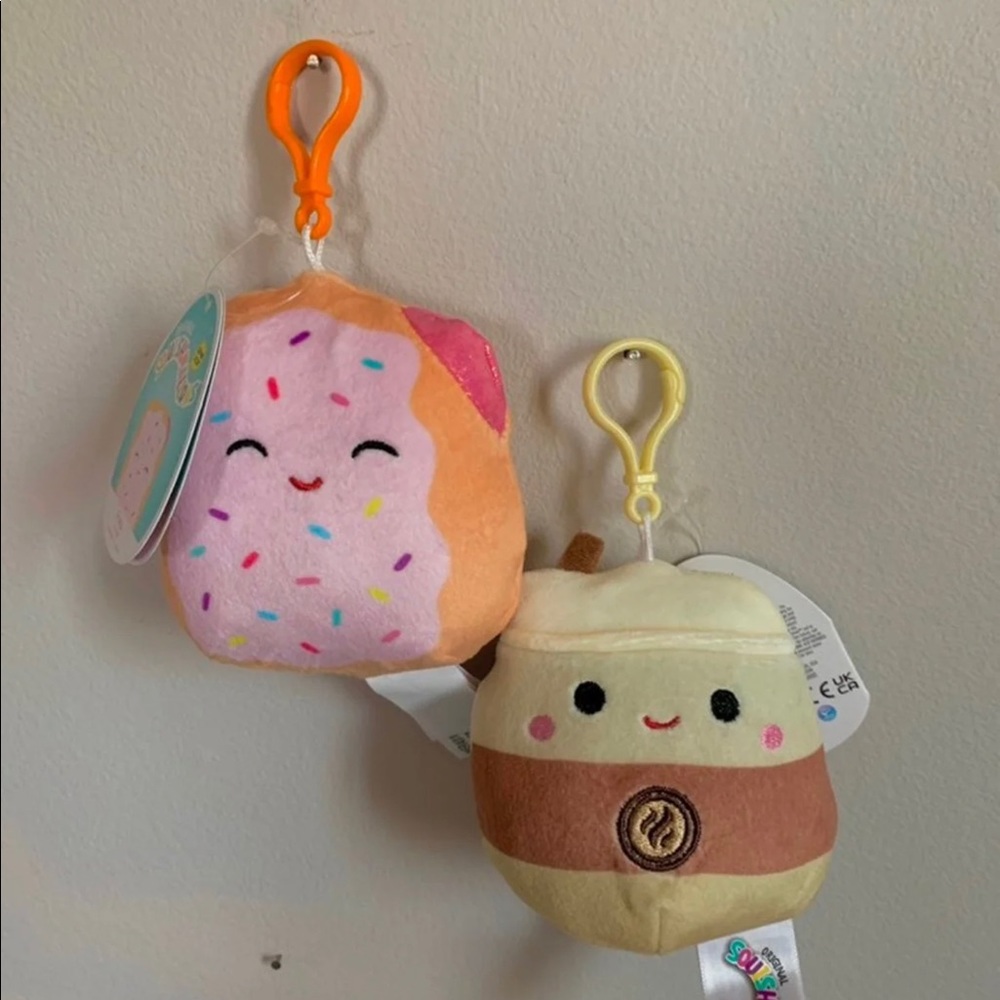 Squishmallow food clip bundle